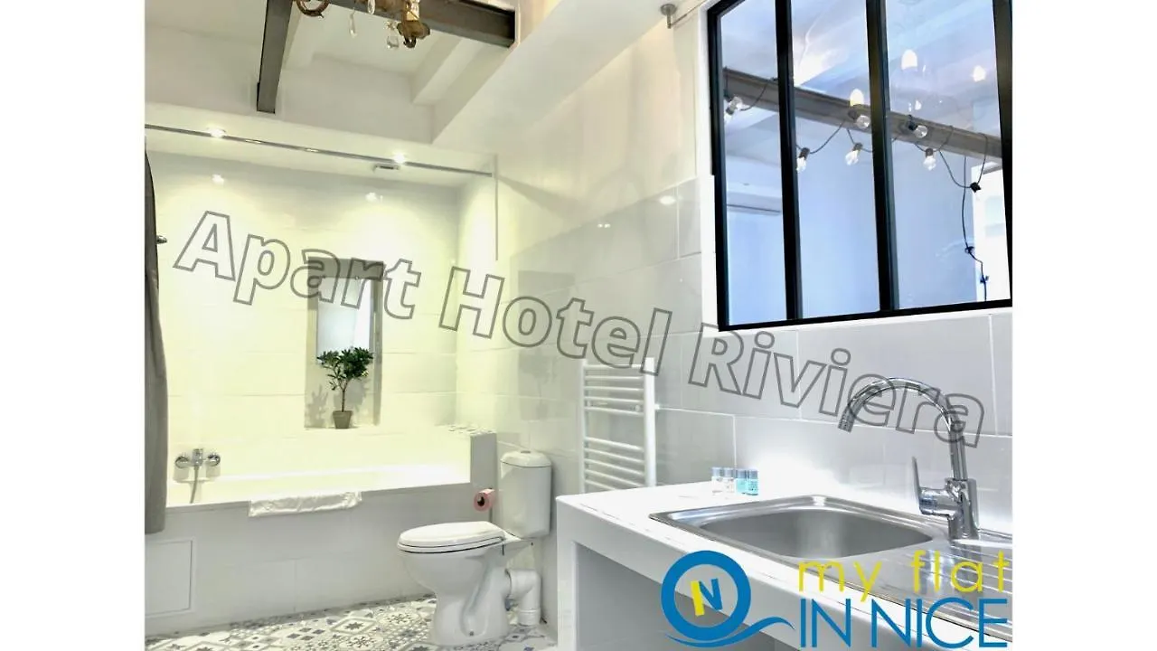 Apartamento Aparthotel Riviera - Sea View - Amazing Large 3 Bedrooms With Sea View Ac - Old Town- Promenade Des Anglais Nice